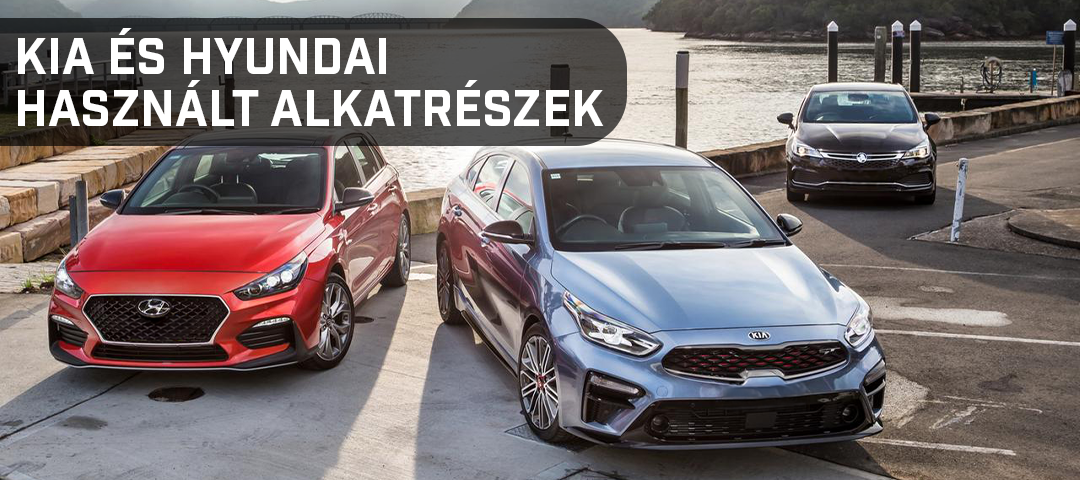 Kia és Hyundai bontott autóalkatrészek webáruház