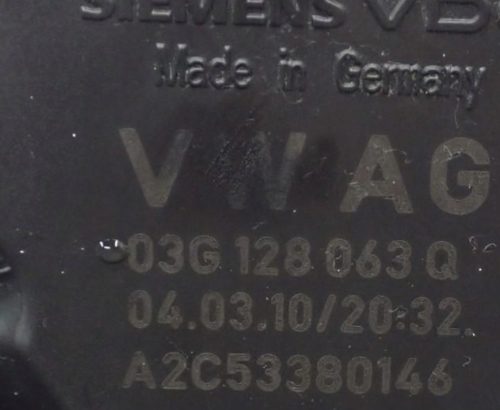 Volkswagen Touran I 1.9 TDI BXJ fojtószelep 03G128063Q