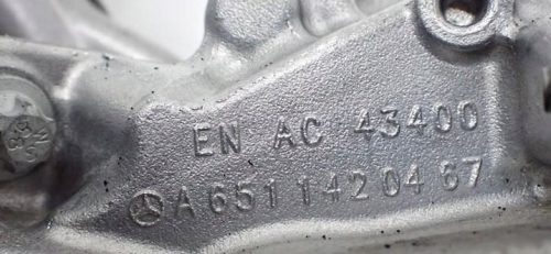 Mercedes B 200 W246 EGR hűtő, EGR szelep a6511400660