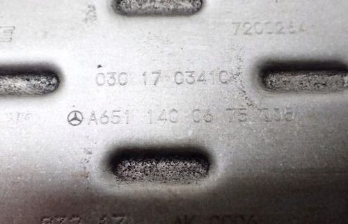 Mercedes B 200 W246 EGR hűtő, EGR szelep a6511400660