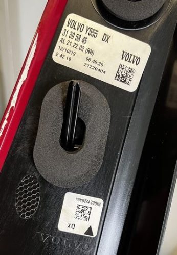 Volvo V40 II bal hátsó lámpa 31395845