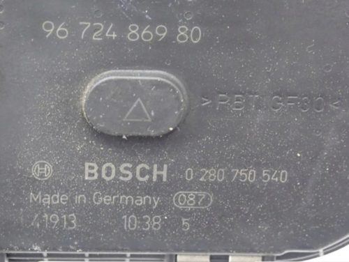 Citroën C-Elysee 1.6 VTi NFP fojtószelep 9672486980