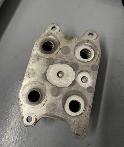 Volkswagen Golf VII, Skoda Octavia III, Audi A3 (8V) 1.0 TSI 1.2 TSI 1.4 TSI olajhűtő 04E117021K