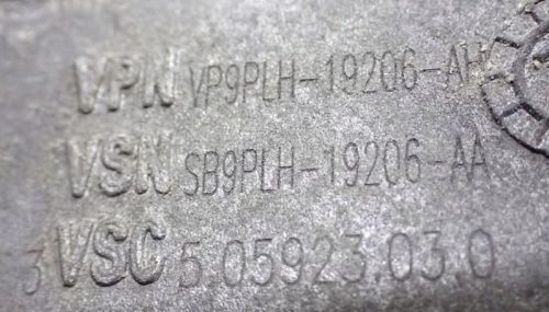 Mazda 5 II (CW) 1.6 MZ-CD 1.6 MZ-CD EGR hűtő, EGR szelep vp9plh19206ah