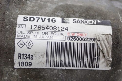 Dacia Duster I 1.5 DCi klímakompresszor 926006229R