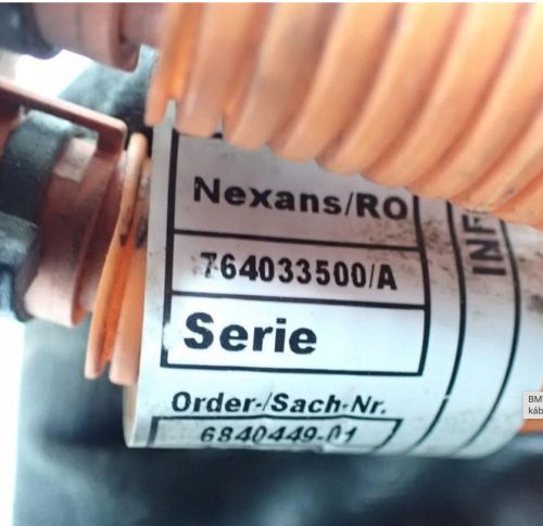 BMW i3 I01 akkumulátor nagyfeszültségű kábelköteg 6840448