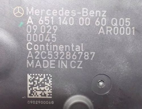 Mercedes E-osztály W212 E250 2.2 CDI 651.924 EGR szelep, EGR hűtő a6511400060