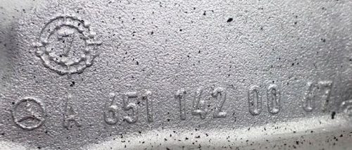 Mercedes E-osztály W212 E250 2.2 CDI 651.924 EGR szelep, EGR hűtő a6511400060