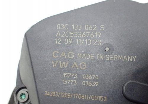 Volkswagen Golf VI, Seat León II CGG CGGA CGGB fojtószelep 03c133062s