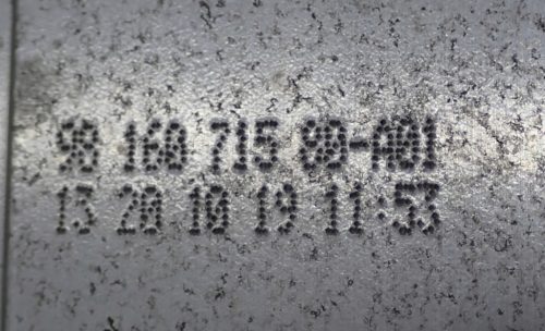 Peugeot 3008 II, Opel Grandland X hátsó lökhárító merevítő 98160715