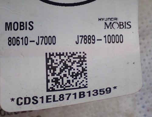 Kia Ceed III CD bal oldallégzsák 80610-J7000