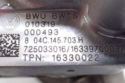 Skoda Fabia III, Skoda Rapid 1.0 TSI 1.0 TFSI DKR turbó 04c145703h