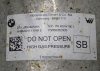 BMW 5 G30 G31 bal hátsó légrugó 814903014872