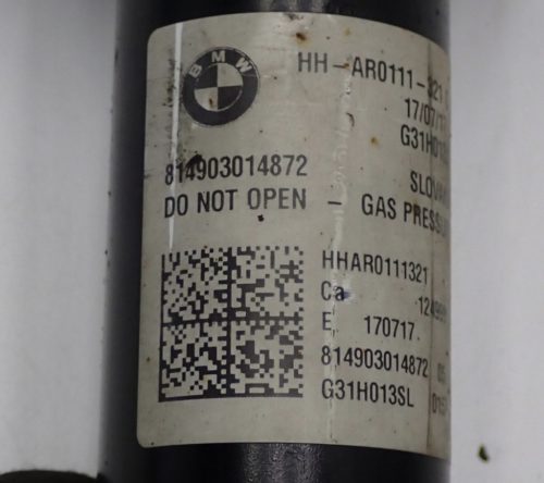 BMW 5 G30 G31 bal hátsó légrugó 814903014872