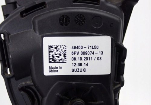 Suzuki Swift 2012 elektromos gázpedál 4940071l50