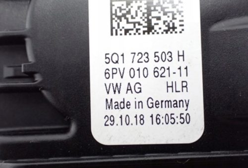 Volkswagen Golf VII e-Golf VII elektromos gázpedál 5q1723503h