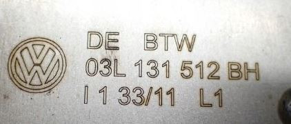 Skoda Fabia II, Seat Ibiza IV, Volkswagen Polo V CAY 1.6 CR TDI EGR szelep EGR hűtő 03l131512bh