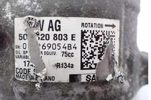 Skoda Rapid, Seat Toledo, Volkswagen Golf, Caddy, Audi A3 1.6 TDI CAY klímakompresszor 5q0820803e