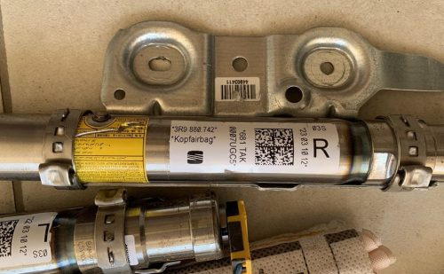 Seat Exeo kombi Jobb függönylégzsák 3R9880742