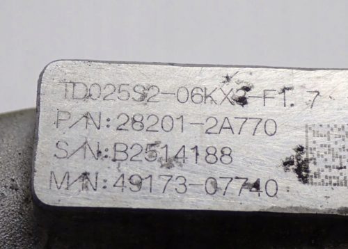 Hyundai i30 II, Kia Ceed II 1.4 CRDi D4FC turbó 28201-2A770