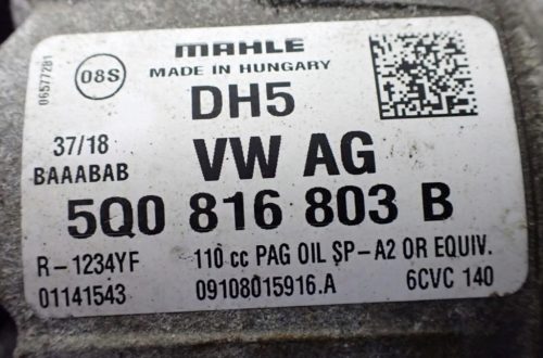 Volkswagen Golf VII, Seat León III 1.5 TSI klímakompresszor 5q0816803b