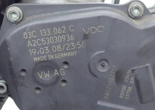 Volkswagen Golf VI, Seat León II, Audi A3 (8P) 1.4 TSI CAX CAXA CAXC fojtószelep 03c133062c