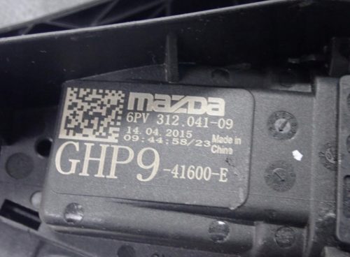 Mazda 2 II (DY) elektromos gázpedál ghp941600e