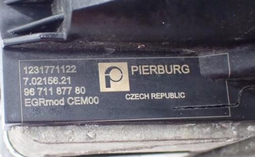 Ford C-Max Mk2, Focus Mk3 1.6 TDCi T3DA T3DB EGR szelep, EGR hűtő 9671187780