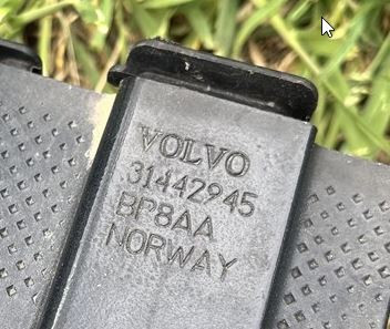 Volvo V90, Volvo S90 II 2015- hátsó lökhárító merevítő 31442945