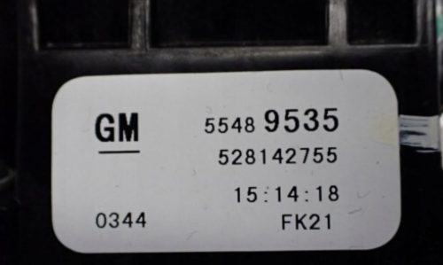 Opel Astra K váltókulissza, váltógomb, váltószoknya 55489542