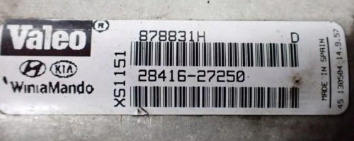 Kia Sportage II (JE), Hyundai Tucson I (JM) D4EA 2.0 CDRI EGR szelep, EGR hűtő 2841627250