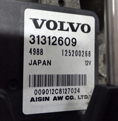 Volvo S60 II, V60, V70 2.0 TURBO TF-80SC automata sebességváltó 1285183