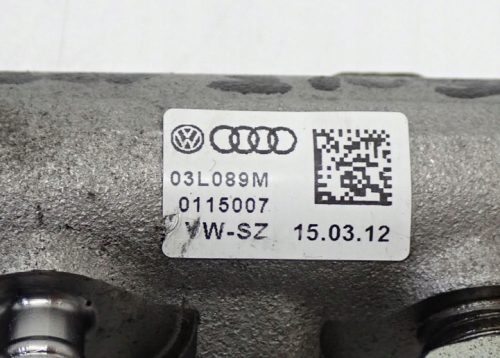 Volkswagen Golf VI 2.0 TDI CFF railcső, üzemanyag nyomásszabályzó szelep 057130764H