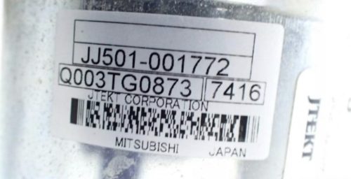 Mazda 6 III GJ kormányoszlop, kormányszervó motor jj501001772