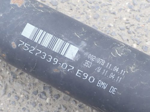 BMW X1 E84 2.0d kardántengely 7527339 7527339-07