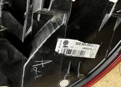 Volkswagen Golf VII kombi bal hátsó lámpa 5g9945095c