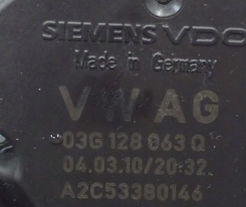 Volkswagen Touran I 1.9 TDI BXJ fojtószelep 03g128063q