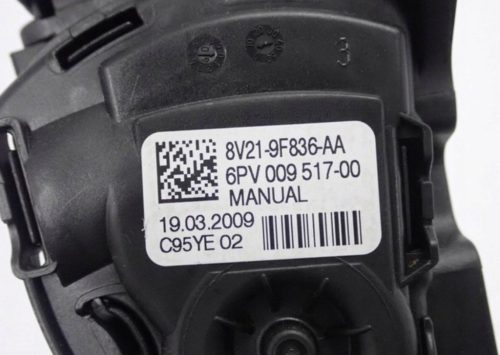 Ford Fiesta Mk6 elektromos gázpedál 8v219f836aa 6pv00951700