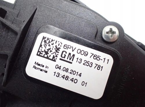 Opel Zafira C elektromos gázpedál 13253781