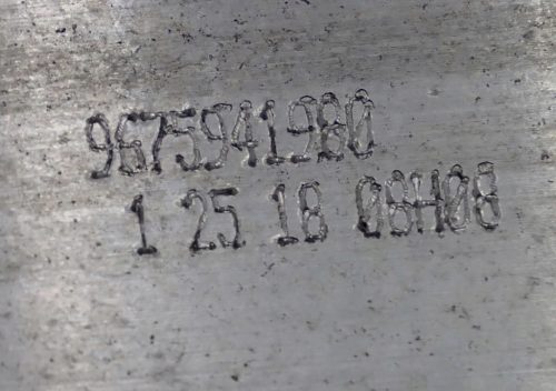 Citroen C4 Picasso II hátsó lökhárító merevítő 9675941980