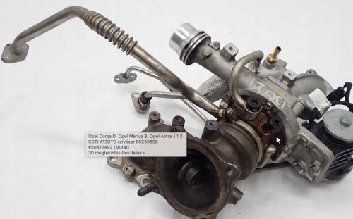 Hyundai i30 (PD), Kia Cee'd (CD) 1.0 T-GDi G3LE turbó 2823107600