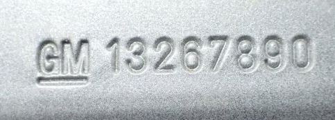 Opel Meriva B első lökhárító merevítő 13267890