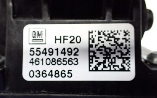 Opel Astra K váltókar, váltókulissza, váltószoknya, váltógomb 55491492