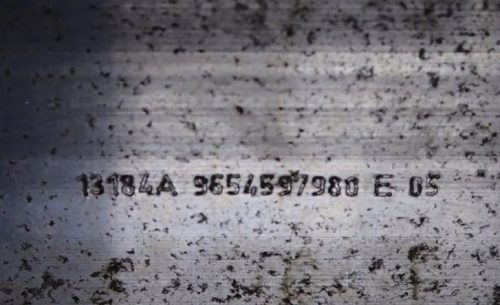 Citroën C4 Picasso I első lökhárító merevítő 9654597980