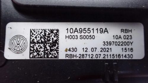 Volkswagen ID.3, Cupra Born bal első ablaktörlő szerkezet motorral 10A955113A, 10A955119A