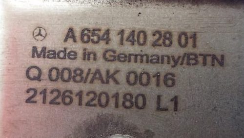 Mercedes Sprinter III W907 2.0 CDI EGR hűtő, EGR szelep a6541402801