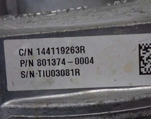 Renault Captur, Renault Clio IV, Nissan Note II 1.5 dCi turbó H8201164371