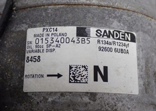 Mercedes Citan II, Nissan Qashqai III 1.5 CDI klímakompresszor