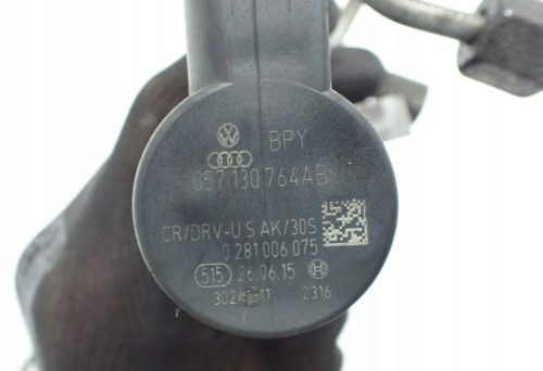Volkswagen 2.0D TDI CR railcső, üzemanyag nyomászabályzó 03l130089j