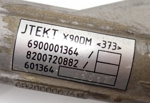 Dacia Logan I, Dacia Sandero I kormánymű